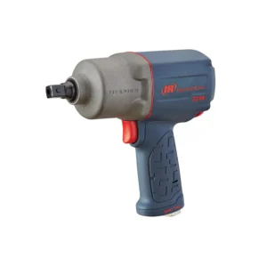 Clé à chocs pneumatique 1/2", silencieuse, couple de 1300 lb-pi, boîtier en titane, dispositif de retenue à goupille, poignée pistolet