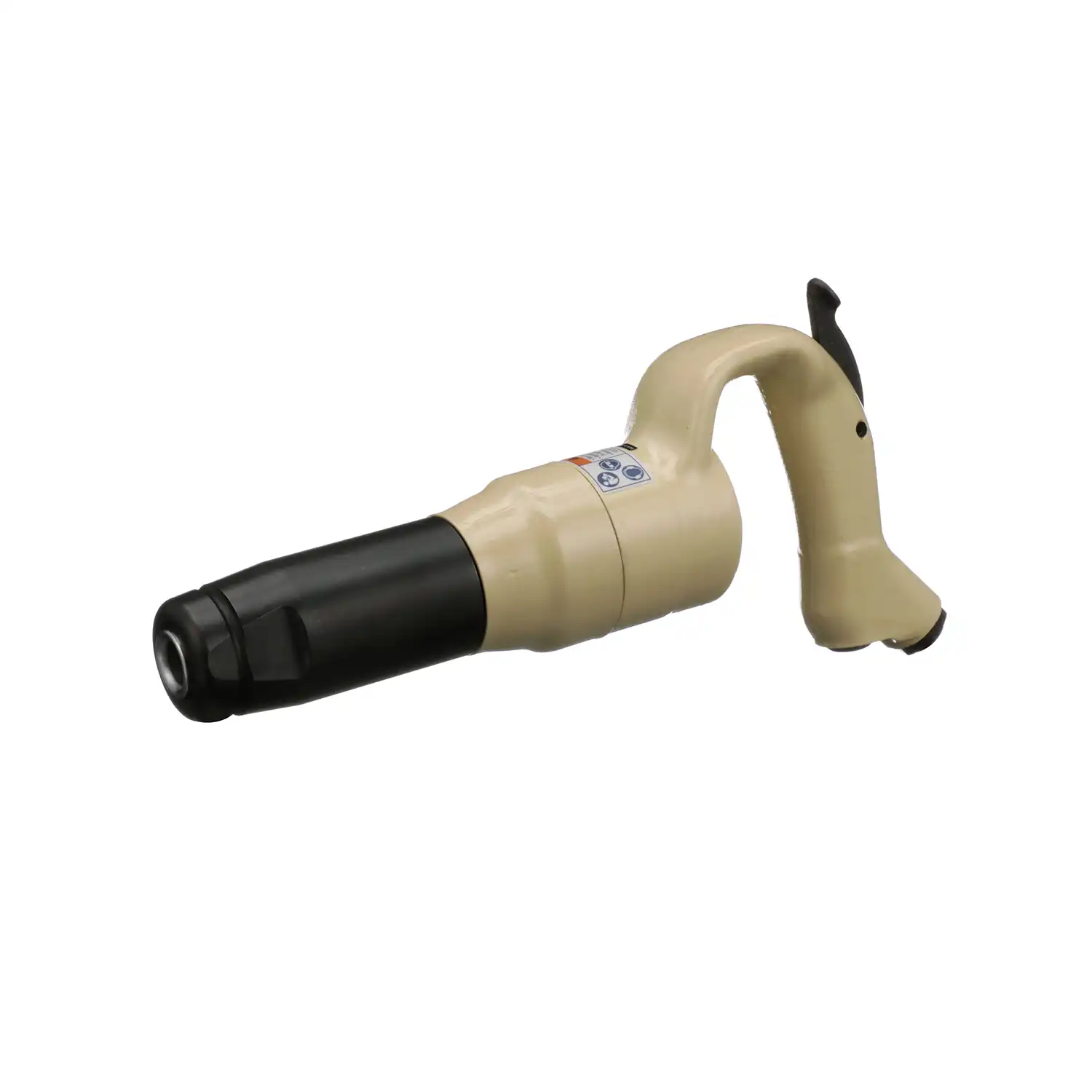 Marteau piqueur pneumatique, course 2”, 2300 BPM, tige ronde, collier ovale