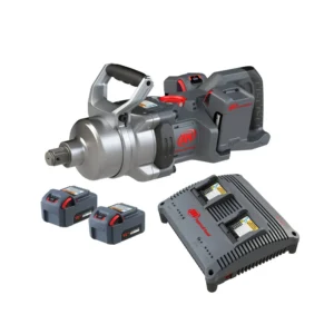 Clé à chocs sans fil 20V 1”, ensemble 4 batteries, 2600 pi-lb, bague de friction et trou traversant, poignée en D